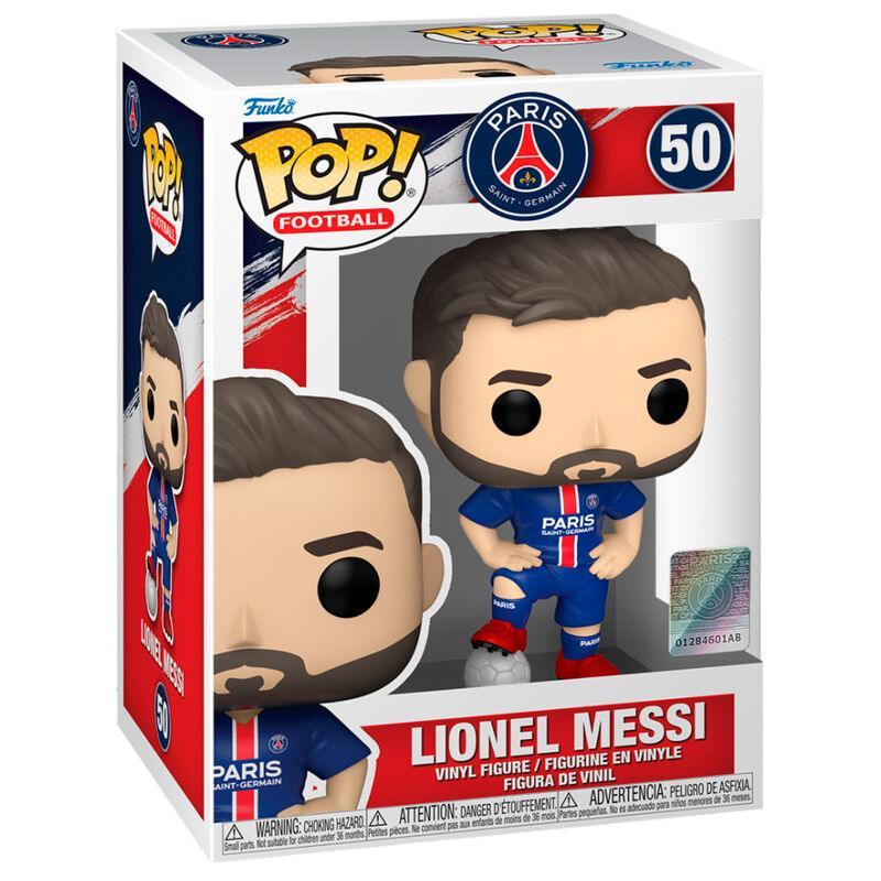 Funko Pop! Football: Paris Saint-Germain - Lionel Messi Vinyl Figure #50 - Funko - Ginga Toys