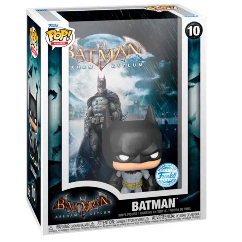 Funko Pop! Game Covers: Batman Arkham Asylum - Batman Exclusive Figure #10 - Funko - Ginga Toys