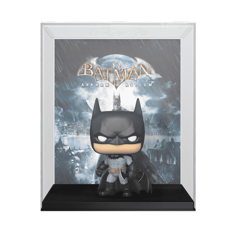 Funko Pop! Game Covers: Batman Arkham Asylum - Batman Exclusive Figure #10 - Funko - Ginga Toys