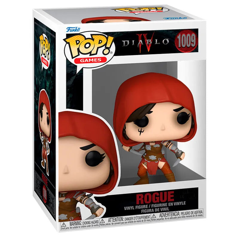 Funko Pop! Games: Diablo IV - Rogue Vinyl Figure #1009 - Ginga Toys