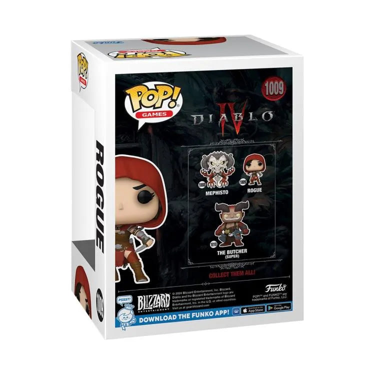 Funko Pop! Games: Diablo IV - Rogue Vinyl Figure #1009 - Ginga Toys