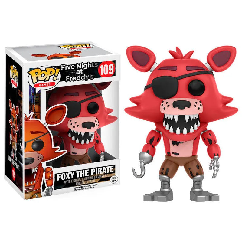 Funko Pop! Games: Five Nights at Freddy's - Foxy The Pirate Figure #109 - Ginga Toys