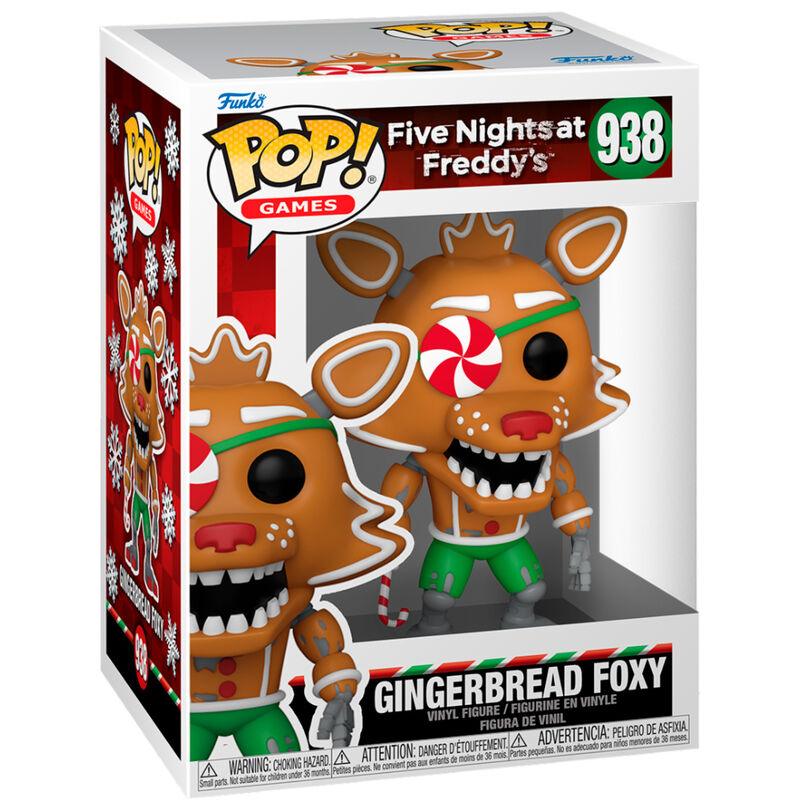 Funko Pop! Games: Five Nights at Freddy's - Gingerbread Foxy Figure #938 - Funko - Ginga Toys