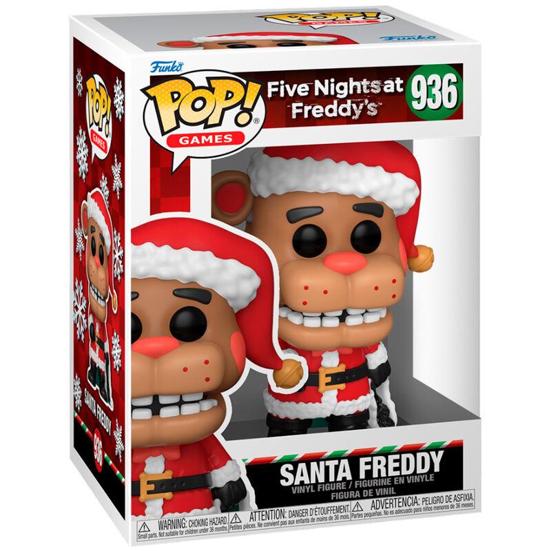 Funko Pop! Games: Five Nights at Freddy's - Santa Freddy Fazbear Figure #936 - Funko - Ginga Toys