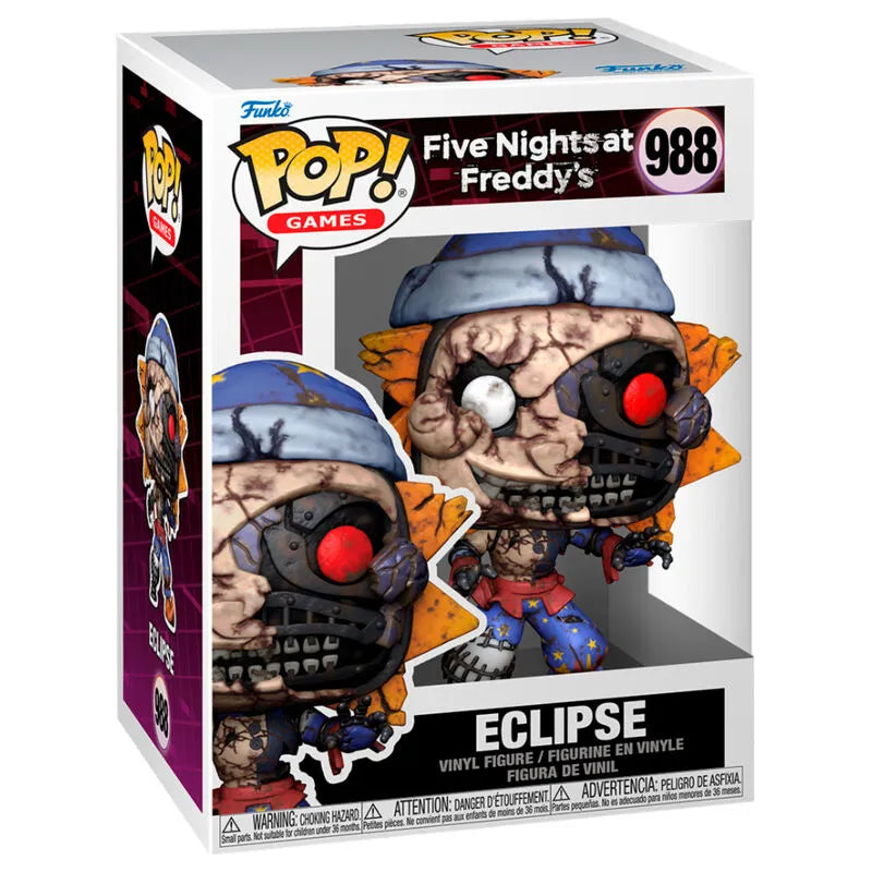 Funko Pop! Games: Five Nights at Freddy's: Security Breach - Eclipse Figure #988 - Ginga Toys