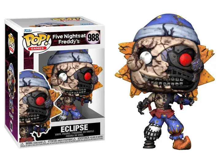 Funko Pop! Games: Five Nights at Freddy's: Security Breach - Eclipse Figure #988 - Ginga Toys