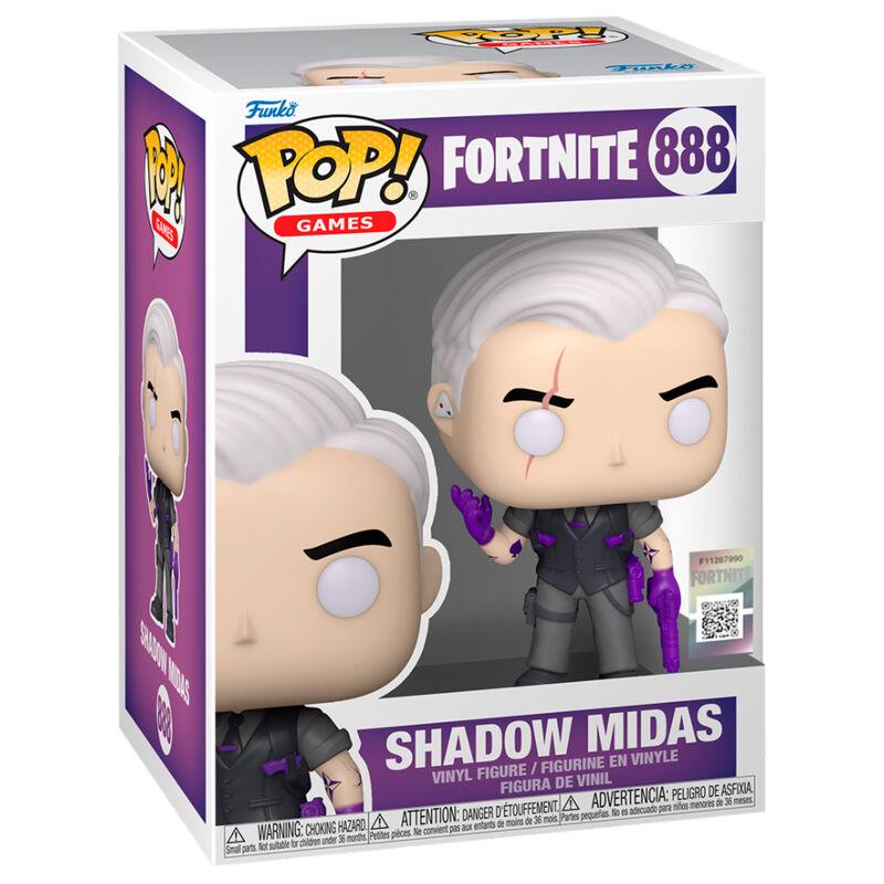 Funko Pop! Games: Fortnite - Shadow Midas Figure #888 - Funko - Ginga Toys