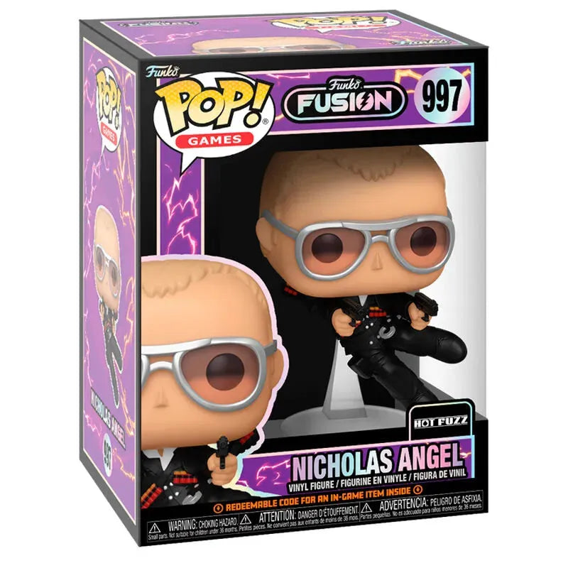 Funko Pop! Games: Funko Fusion - Nicholas Angel Figure #997 - Ginga Toys