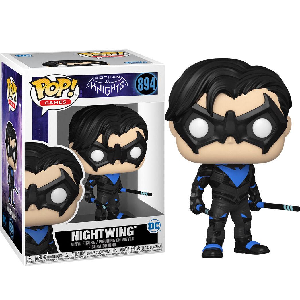 Funko Pop! Games: Gotham Knights - Nightwing Figure #894 - Funko - Ginga Toys