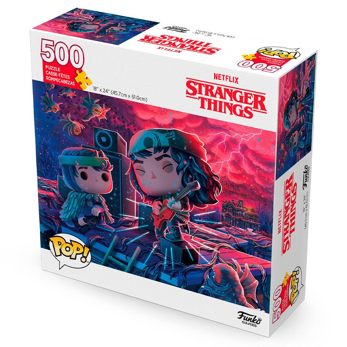 Funko Pop! Games: Netflix Stranger Things - Eddie Guitar puzzle 500pcs - Funko - Ginga Toys