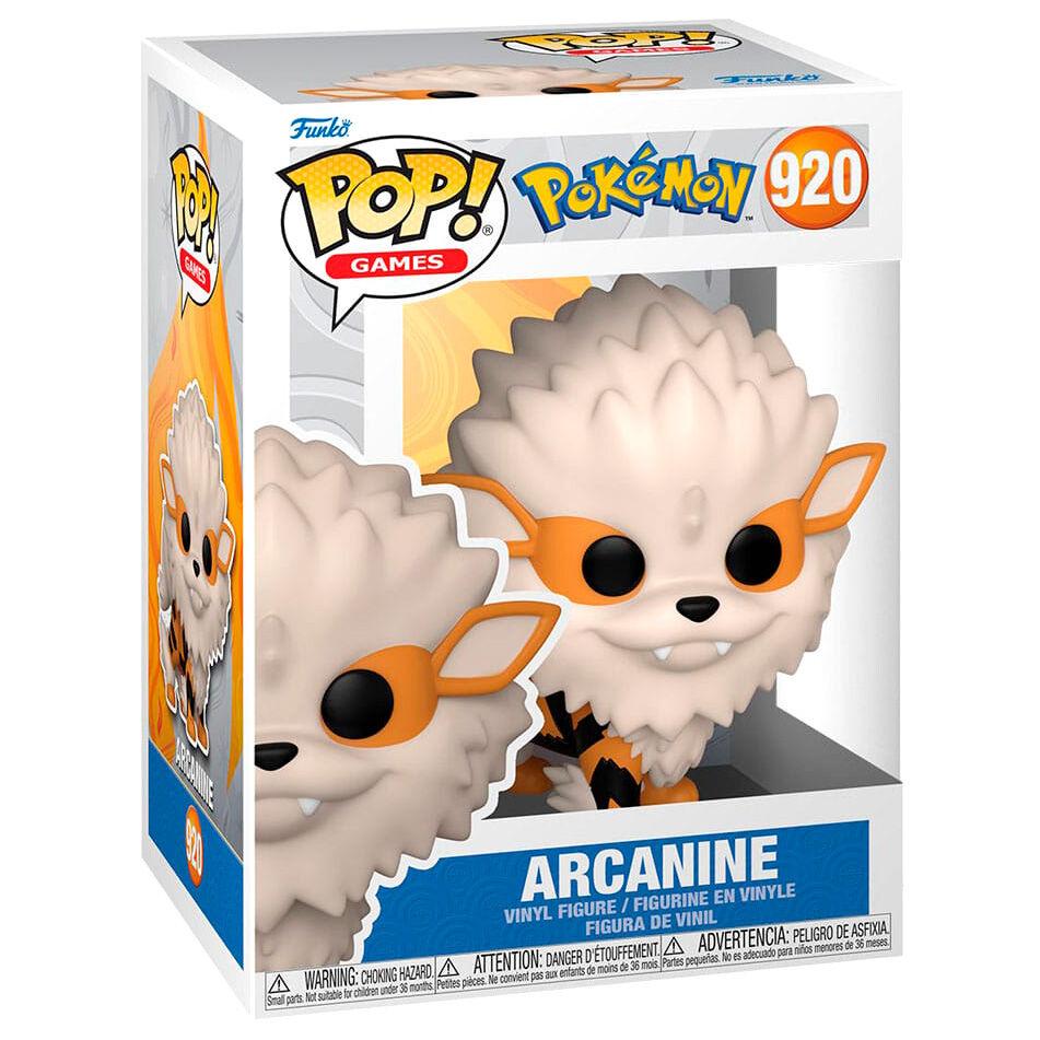 Funko Pop! Games: Pokemon - Arcanine Figure #920 - Funko - Ginga Toys