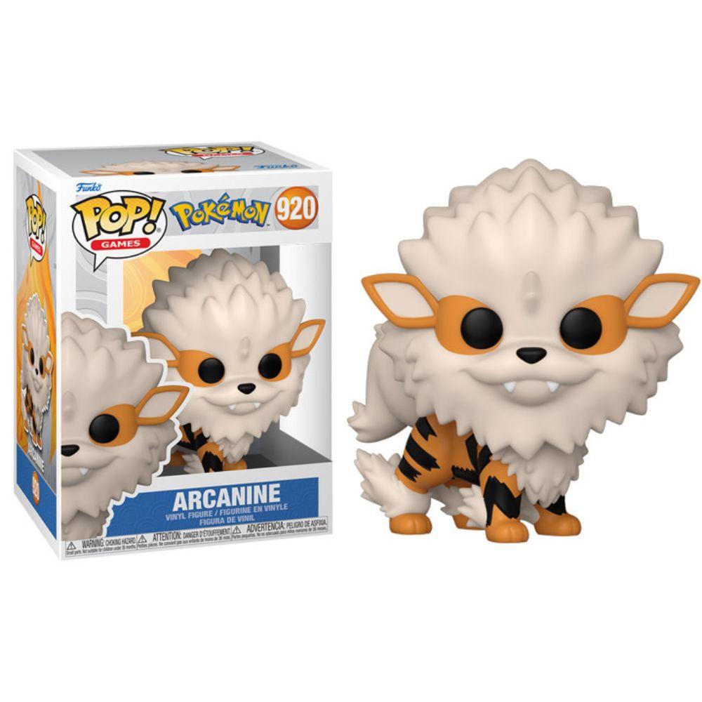 Funko Pop! Games: Pokemon - Arcanine Figure #920 - Funko - Ginga Toys