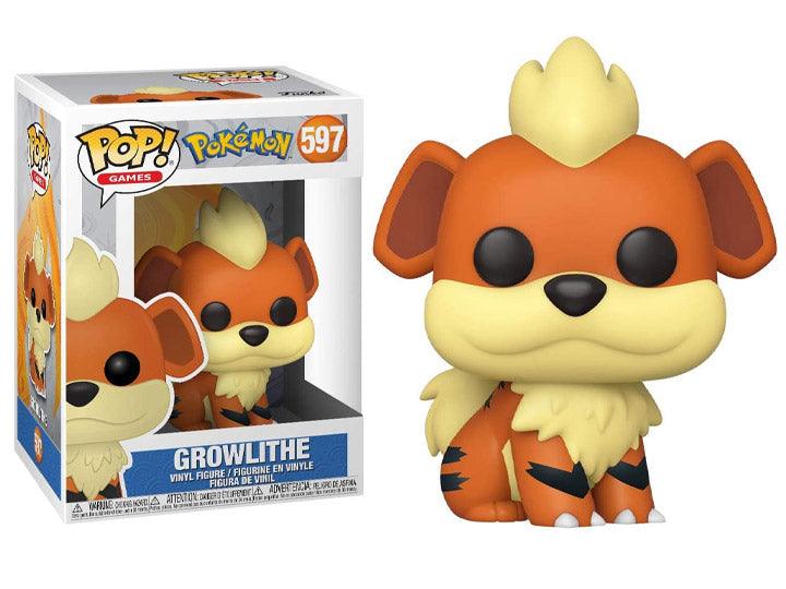 Funko Pop! Games: Pokémon - Growlithe Figure #597 - Funko - Ginga Toys