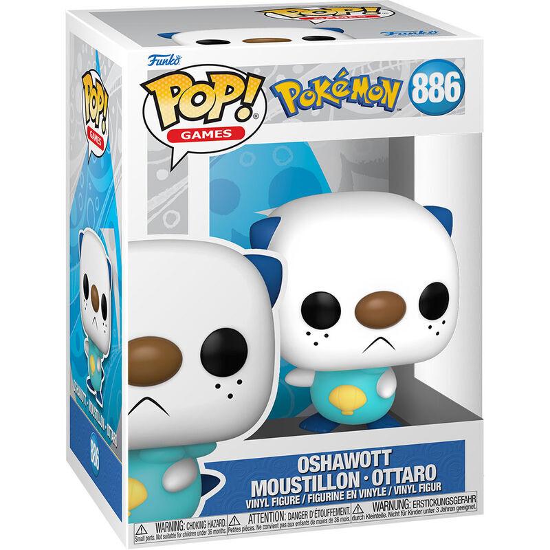 Funko Pop! Games: Pokemon - Oshawott Pop Figure Vinyl #886 - Funko - Ginga Toys