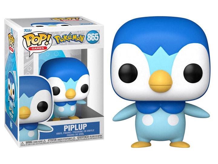 Funko Pop! Games: Pokémon - Piplup Figure Vinyl #865 - Funko - Ginga Toys