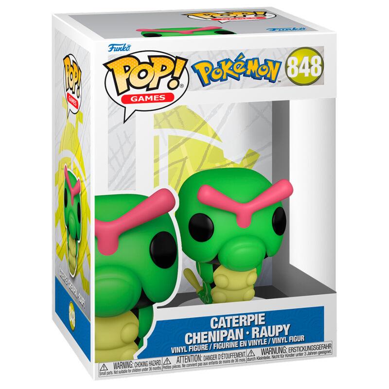 Funko Pop! Games: Pokémon S8 - Caterpie Figure Vinyl #848 - Funko - Ginga Toys