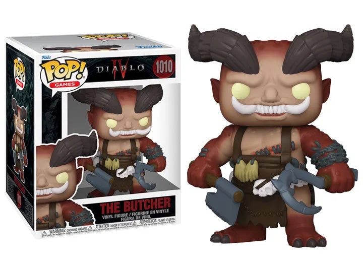 Funko Pop! Games: Super Sized 6" Diablo IV - The Butcher Vinyl Figure #1010 - Ginga Toys