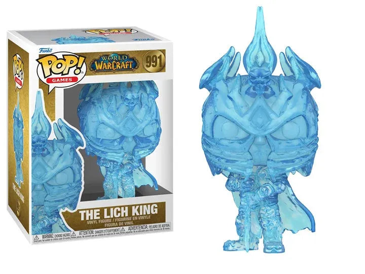 Funko Pop! Games: World of Warcraft - Lich King Vinyl Figure #991 - Ginga Toys