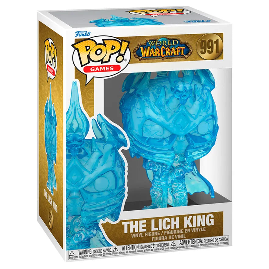 Funko Pop! Games: World of Warcraft - Lich King Vinyl Figure #991 - Ginga Toys