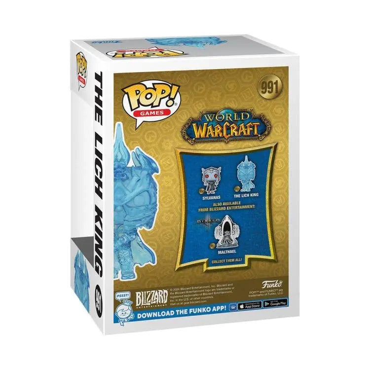 Funko Pop! Games: World of Warcraft - Lich King Vinyl Figure #991 - Ginga Toys