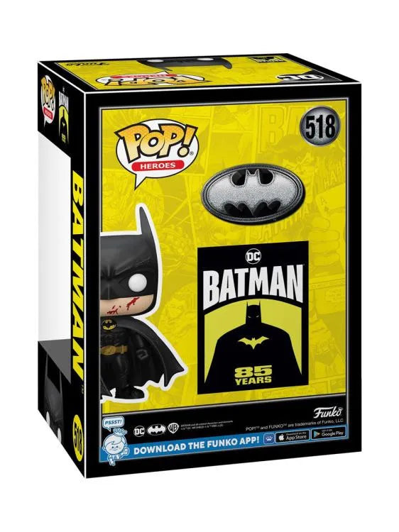 Funko Pop! Heroes: Batman 85th Anniversary - Batman (Bloody) Vinyl Figure #518 - Ginga Toys