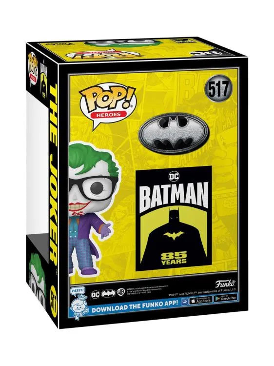 Funko Pop! Heroes: Batman 85th Anniversary - The Joker with Teeth Vinyl Figure #517 - Ginga Toys