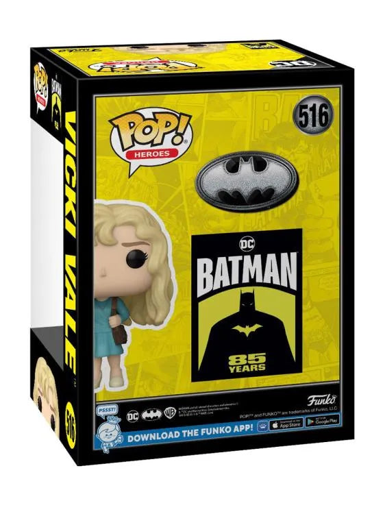 Funko Pop! Heroes: Batman 85th Anniversary - Vicki Vale Vinyl Figure #516 - Ginga Toys