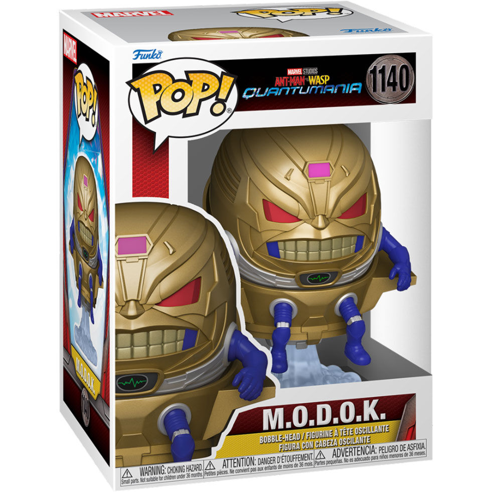 Pop! Marvel: Ant-man and the Wasp: Quantumania - M.O.D.O.K. - Funko - Ginga Toys