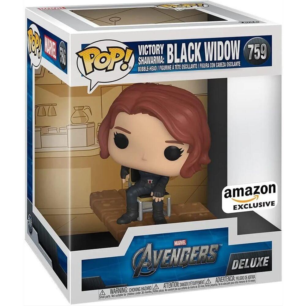 Funko Pop! Marvel Deluxe: Avengers - Black Widow Exclusive Figure #759 - Funko - Ginga Toys