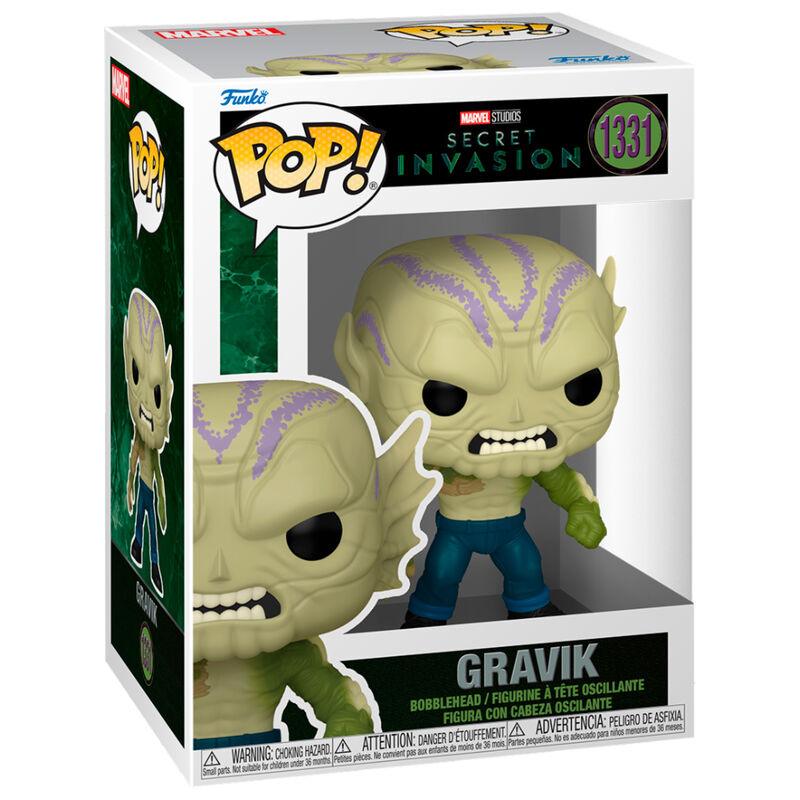 Funko Pop! Marvel: Secret Invasion - Gravik Figure #1331 - Funko - Ginga Toys