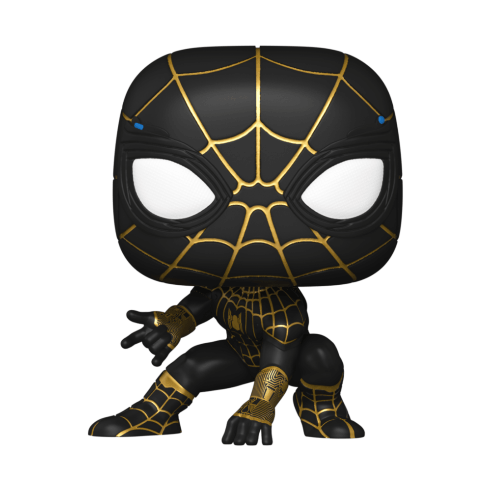 Funko Pop! Marvel: Spider-Man: No Way Home - Spider-Man Figure (Gold & Black) #911 - Funko - Ginga Toys