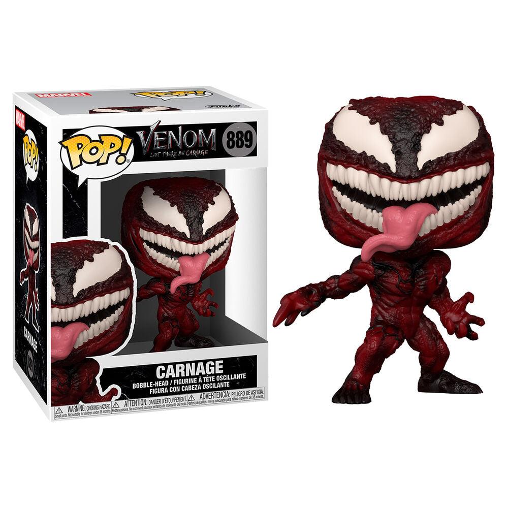 Funko Pop! Marvel Venom: Let There Be Carnage - Carnage Figure #889 - Funko - Ginga Toys