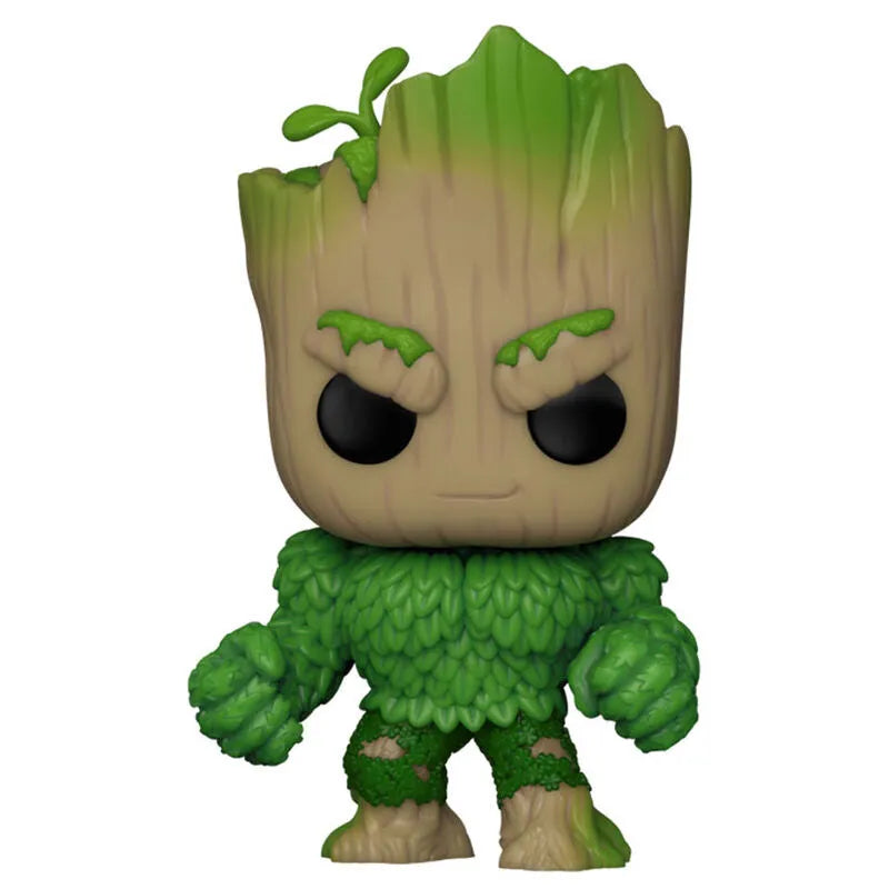 Funko Pop! Marvel: We Are Groot 85th Anniversary - Groot as Hulk Figure #1397 - Ginga Toys