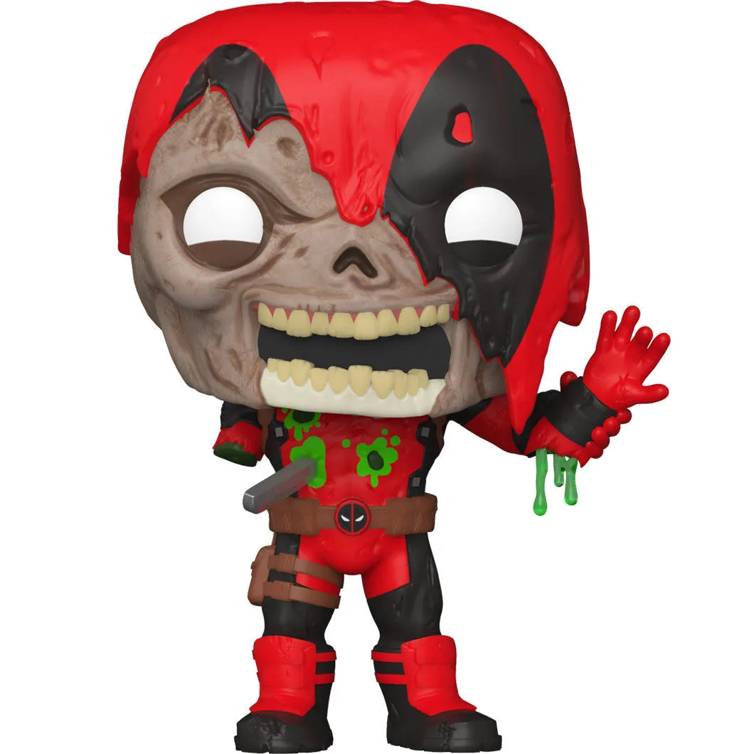 Funko Pop! Marvel Zombies: Zombie Deadpool Vinyl Figure #661 - Ginga Toys