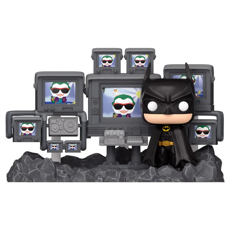 Funko Pop! Moment: Batman (1989) 85th Anniversary - Batman in Batcave Vinyl Figure #519 - Ginga Toys