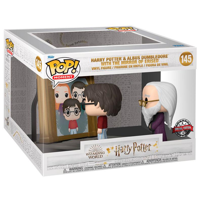 Funko Pop! Moment: Harry Potter & Albus Dumbledore the Mirror of Erised Exclusive Figure #145 - Funko - Ginga Toys