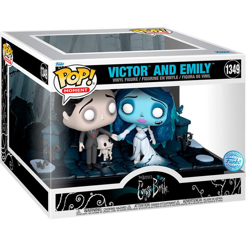 Funko Pop! Moment: Tim Burton's Corpse Bride Victor and Emily Spirit Figure #1349 - Funko - Ginga Toys