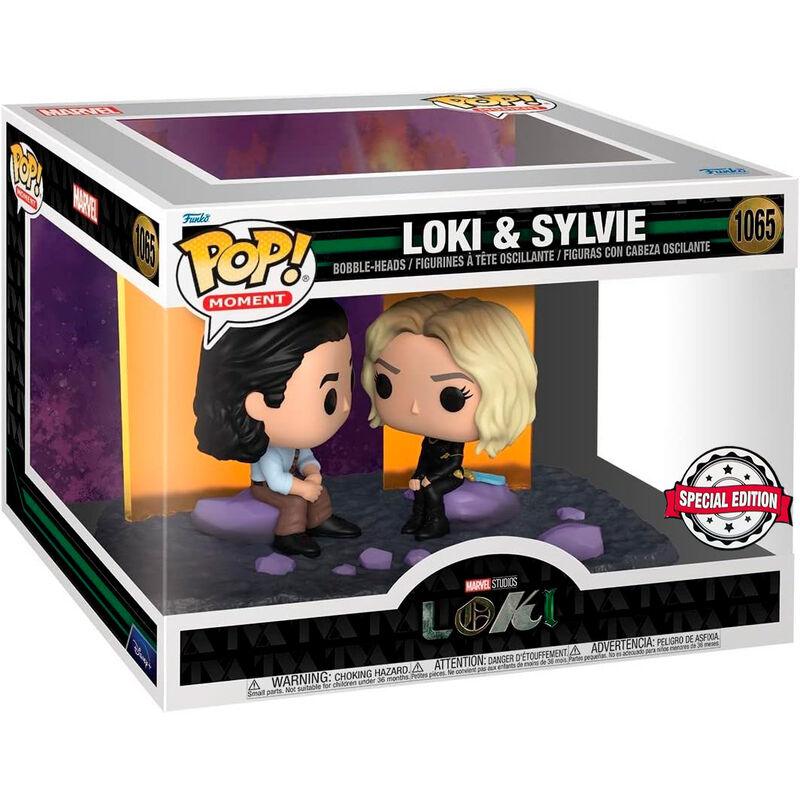 Funko Pop! Moments: Marvel Loki - Loki and Sylvie Exclusive Figure #1065 - Funko - Ginga Toys