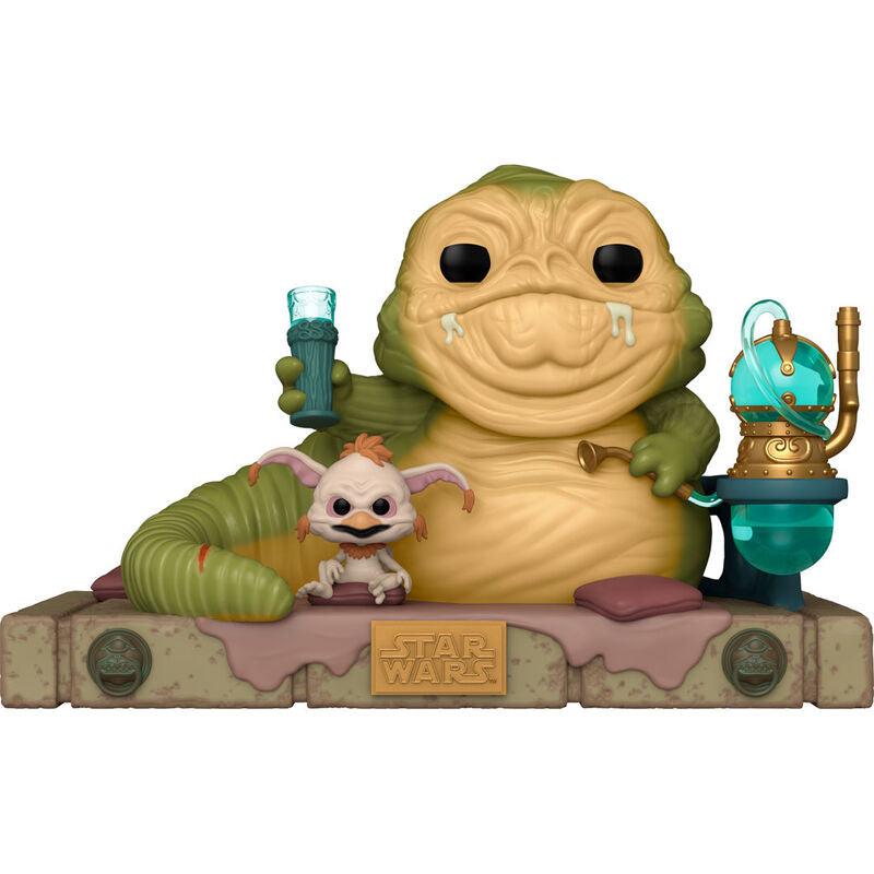 Funko Pop! Star Wars: Return of the Jedi 40th Movie Moments - Jabba the Hutt & Salacious B. Crumb Figure #611 - Funko - Ginga Toys