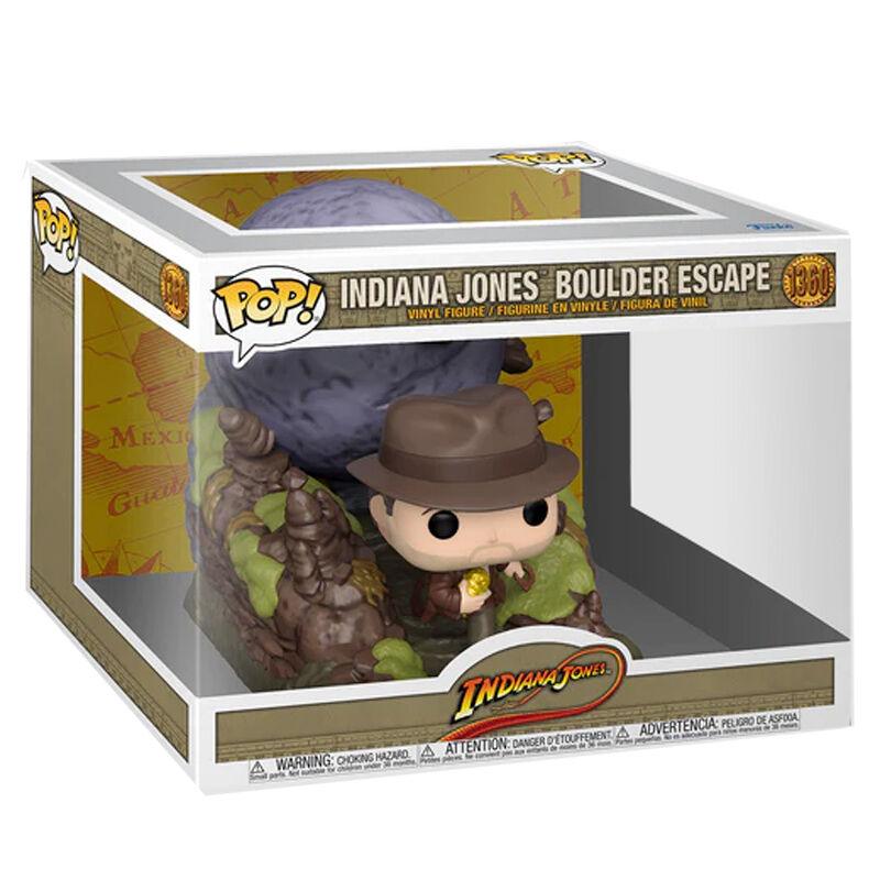 Funko Pop! Movie Moment: Raiders of the Lost Ark - Indiana Jones (Boulder Escape) Vinyl Figure #1360 - Funko - Ginga Toys