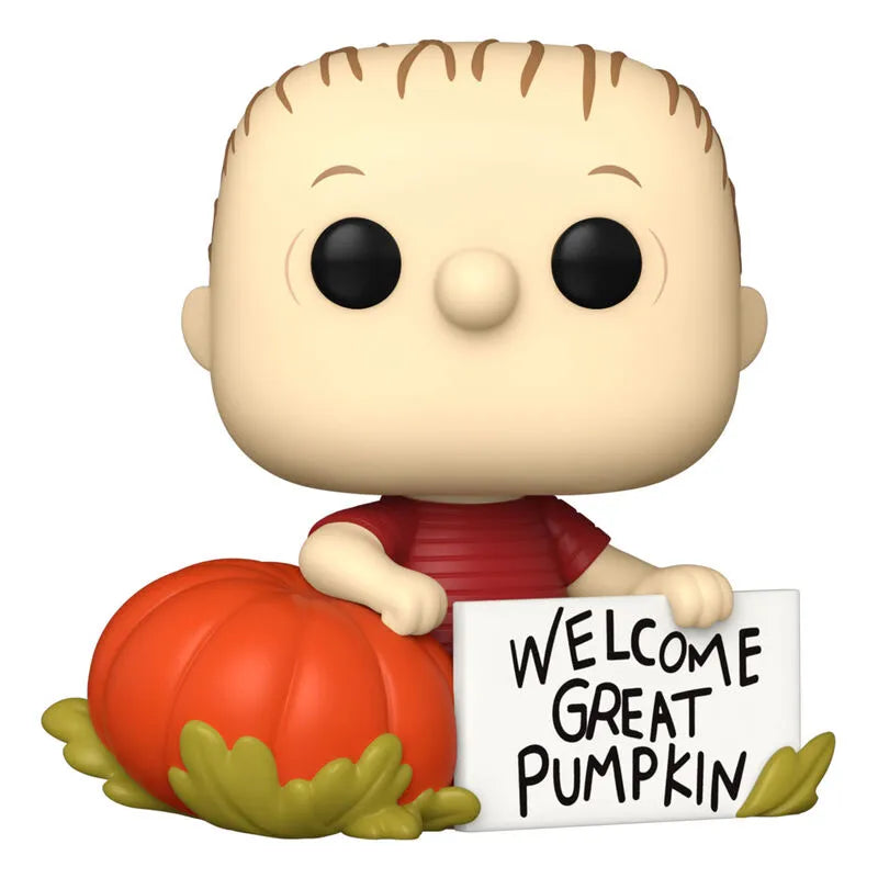 Funko Pop! Movie: Peanuts It's The Great Pumpkin, Charlie Brown - Linus Vinyl Figure #1588 - Ginga Toys