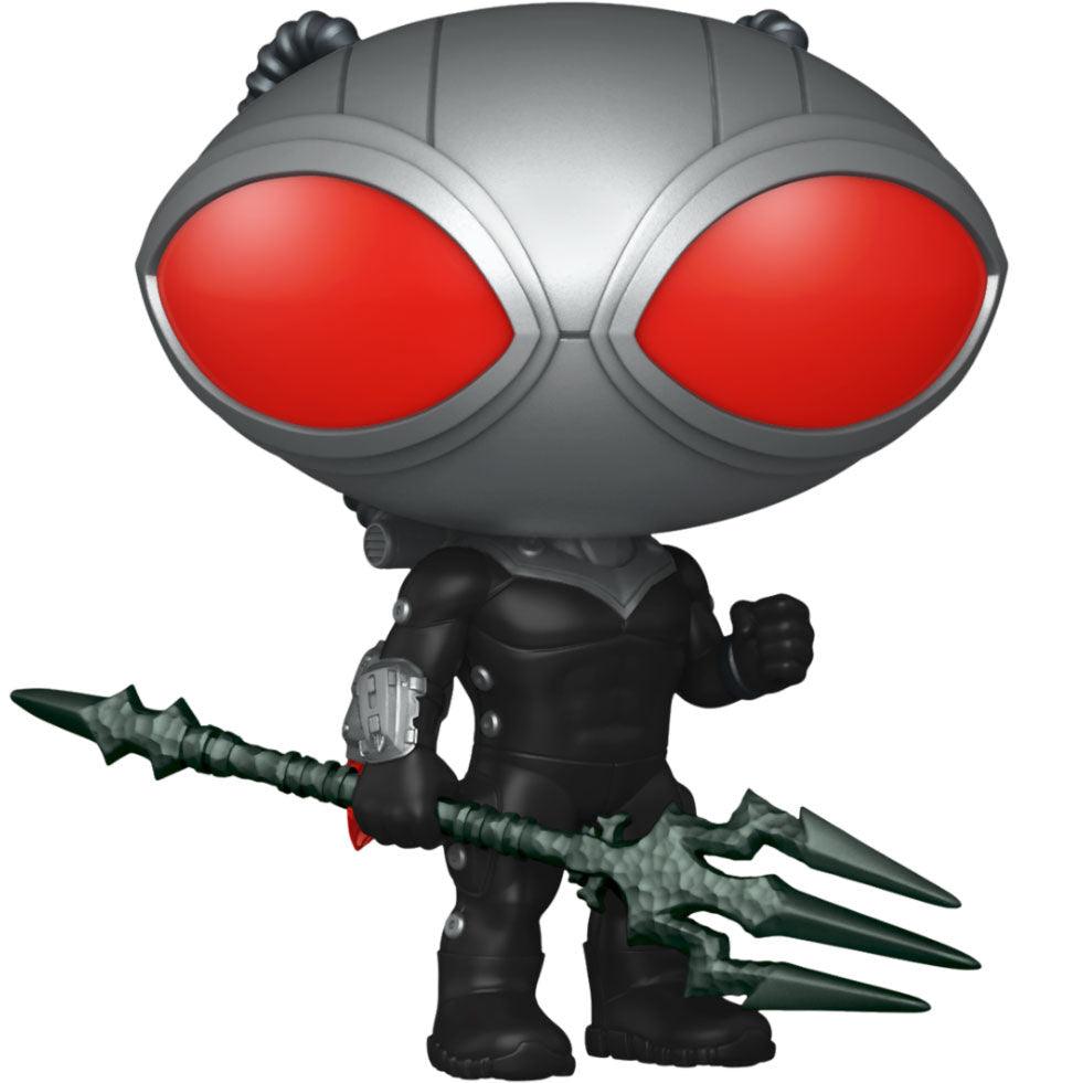 Funko Pop! Movies: Aquaman and the Lost Kingdom - Black Manta with Trident Figure #1303 - Funko - Ginga Toys