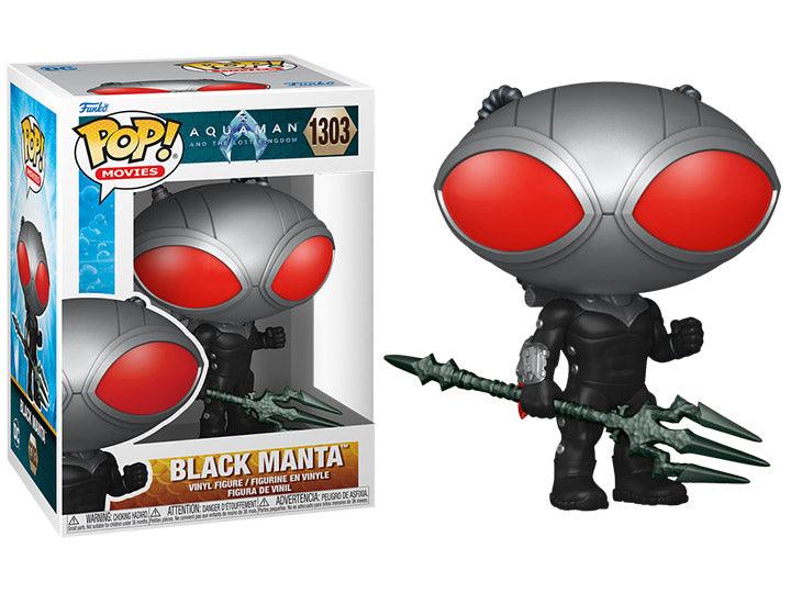 Funko Pop! Movies: Aquaman and the Lost Kingdom - Black Manta with Trident Figure #1303 - Funko - Ginga Toys