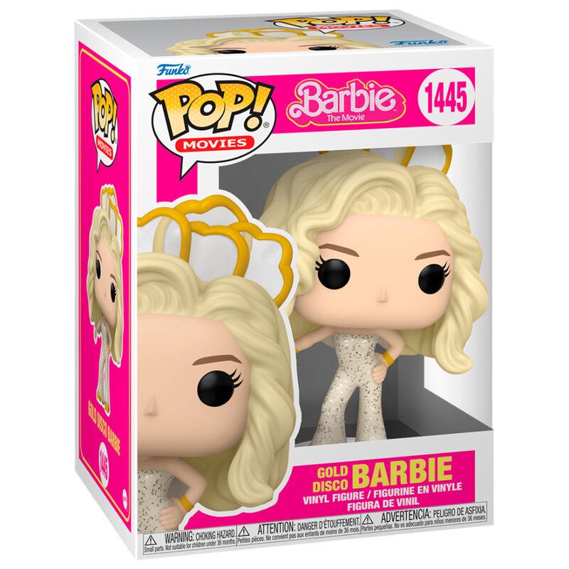 Funko Pop! Movies: Barbie (2023) - Barbie Figure (Gold Disco) #1445 - Funko - Ginga Toys