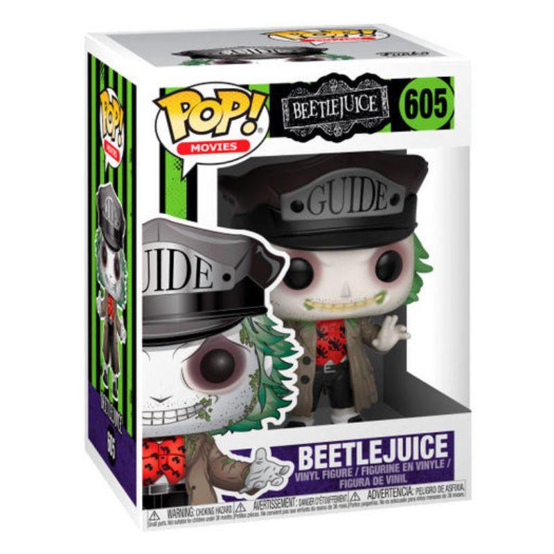 Funko Pop! Movies: Beetlejuice with Hat Figure #605 - Funko - Ginga Toys