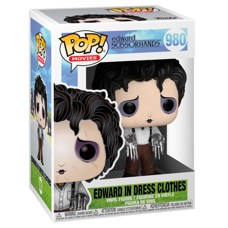 Funko Pop! Movies: Edward Scissorhands - Edward in Dress Clothes Figure #980 - Funko - Ginga Toys