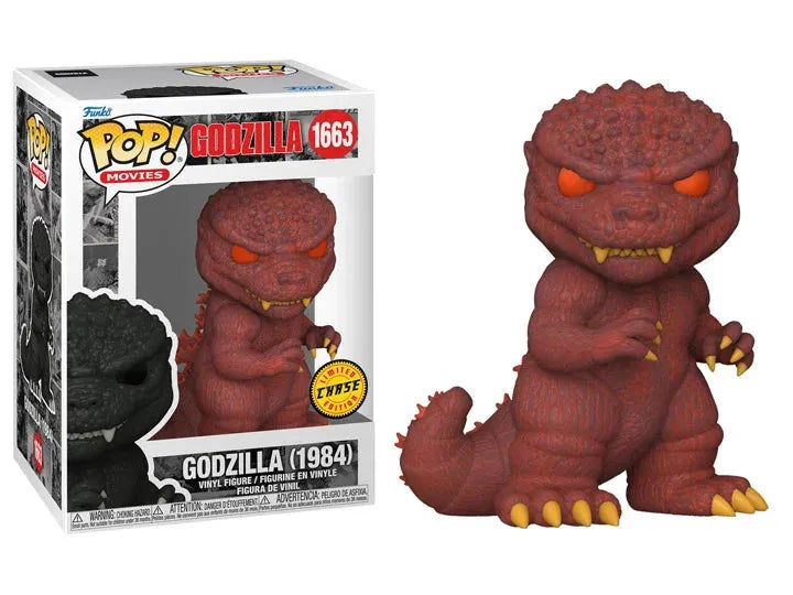 Funko Pop! Movies: Godzilla 70th - Godzilla (1984) (Chase) Vinyl Figure #1663 - Ginga Toys