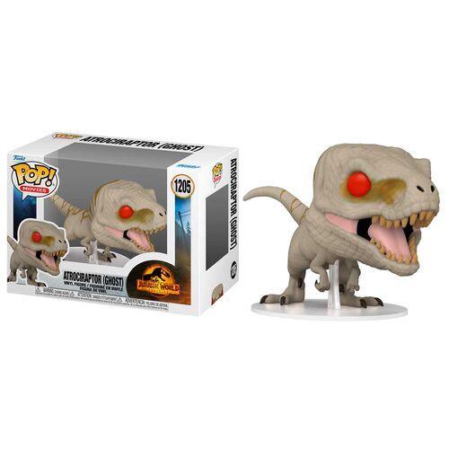 Funko Pop! Movies: Jurassic World 3: Dominion - Atrociraptor (Ghost) Figure #1205 - Funko - Ginga Toys