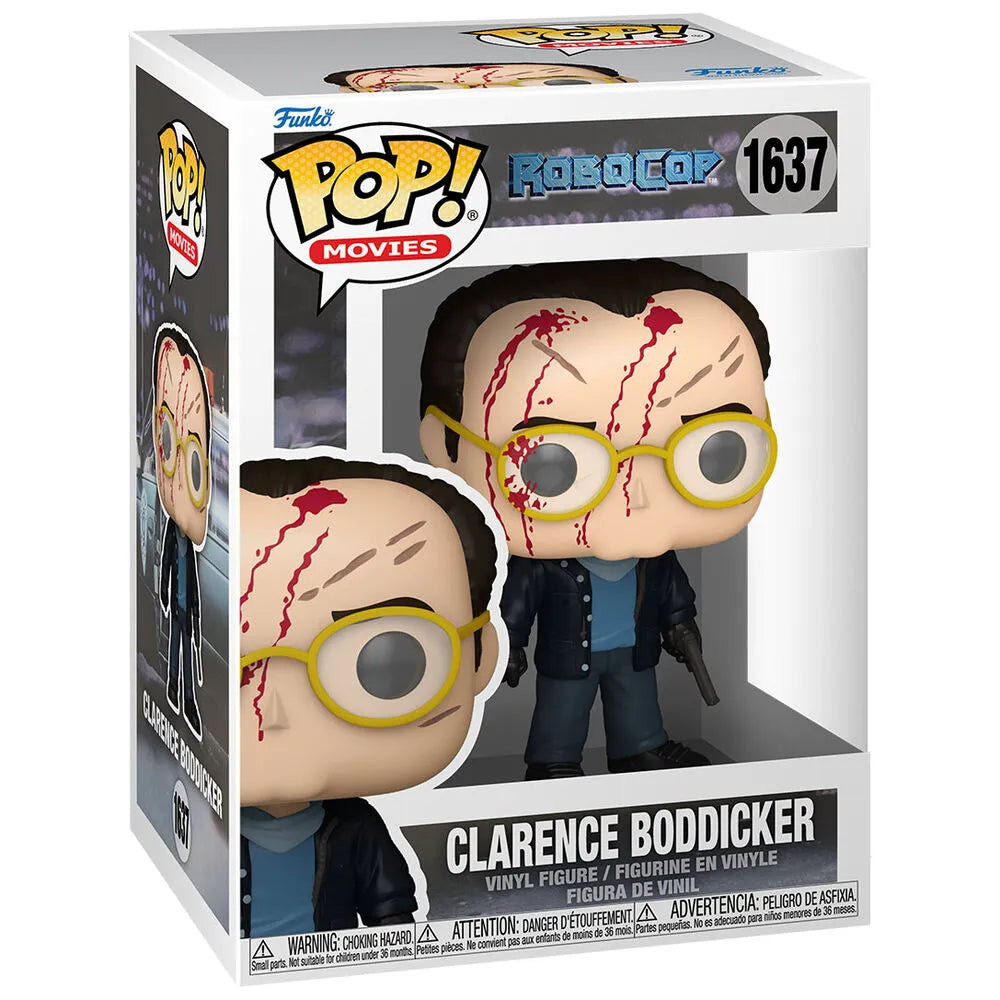 Funko Pop! Movies: RoboCop - Clarence Boddicker Figure #1637 - Ginga Toys