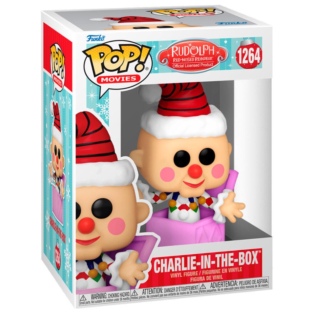 Funko Pop! Movies: Rudolph the Red-Nosed Reindeer - Charlie in the Box Figure #1264 - Funko - Ginga Toys